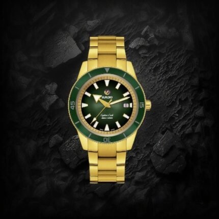 Luxury Watch Captain Cook Green Dial